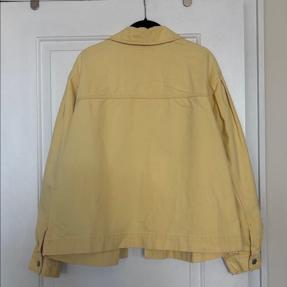 Butter Yellow Levi's Esther Modern Jacket, S - Picture 3 of 7